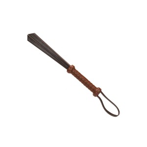 Liebe Seele Leather Slapper Black & Brown