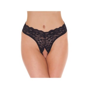 Amorable By Rimba Open String One Size Black