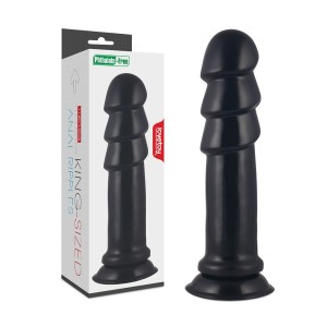 Lovetoy King-sized Dildo 11.25 / 28.5 Cm Anale Plug Black