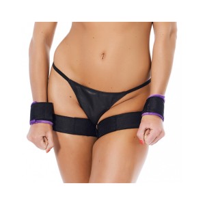 Rimba Soft Bondage Upperleg To Wrist Cuffs (2 Pieces)