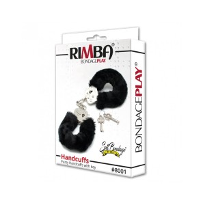 Rimba Police Handcuffs With Black Fur