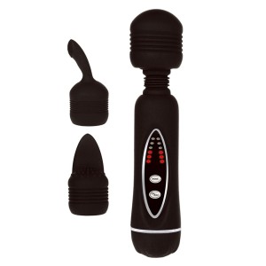 Black Power Wand With 2 Heads