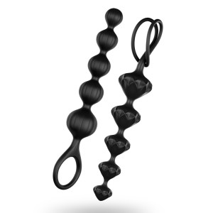 Satisfyer Love Beads Black (set Of 2)