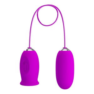 Pretty Love Daisy 2 In 1 Clit Licker And Vibrating Egg