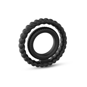 Dorcel Dual Ring Cock Ring Black 6072547