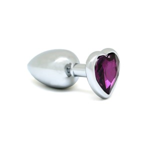 Rimba Butt Plug Small With Heartshaped Cristal (unisex)