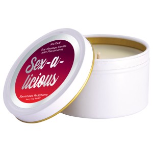 Mood Candles Sex-a-licious Pheromone Massage Candle Ravenous Raspberry 4oz | 113g