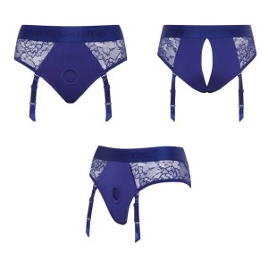 Harness Lingerie Diva S Night Blue