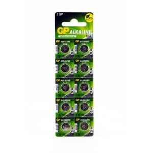 Gp A76/lr44 Alkaline 10 Pack