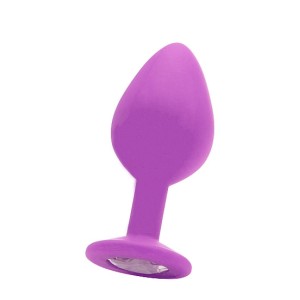Shots Toys Diamond Butt Plug Large Purple
