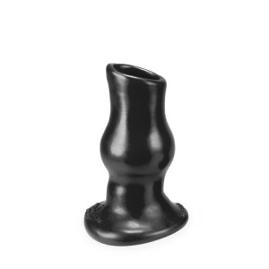 Pighole Deep-1, Hollow Plug Black Small