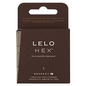 Hex Respect Xl Condoms, 3 Pack