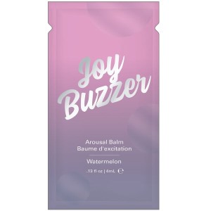 Joy Buzzer Clitoral Arousal Balm Watermelon Foil 0.13 Floz  L 4 Ml