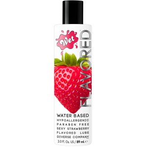 Flavored Sultry Strawberry Edible Lube 3oz