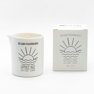 Lovely Day Massage Candle Coffee Sandalwood Cedar