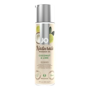 Jo Naturals Coconut & Lime Massage 4 Floz / 120 Ml