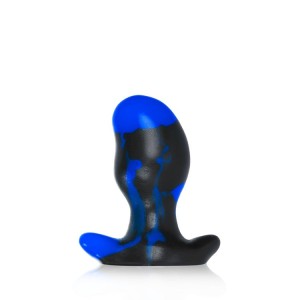 Ergo, Buttplug Black Police Blue Swirl Medium