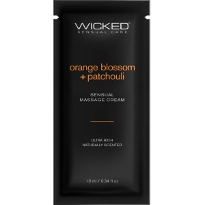 Orange Blossom + Patchouli Massage Cream .34oz