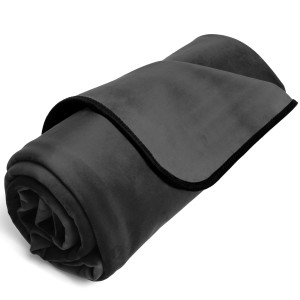 Facinator Throw Black  Microvelvet Mini