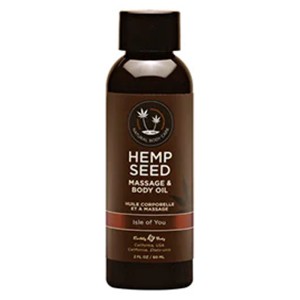 Hemp Seed Massage & Body Oil Isle Of You 2 Fl Oz / 60 Ml