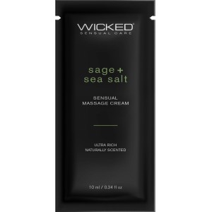 Sage + Sea Salt Massage Cream .34oz