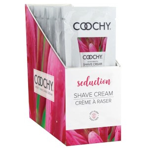 Shave Cream Seduction 24pc (honeysuckle/citrus) | 15ml Foil Display