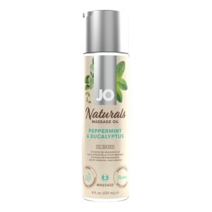 Jo Naturals Peppermint & Eucalyptus Massage 4 Floz / 120 Ml