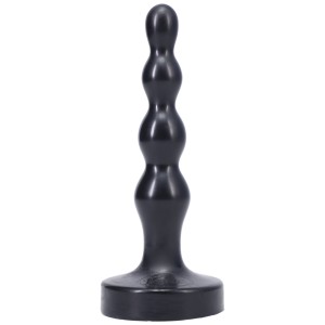 Tantus Silicone Ripple Small Silicone Butt Plug Black