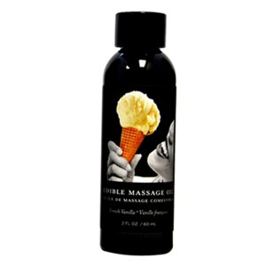 Edible Massage Oil Vanilla 2 Fl Oz / 60 Ml