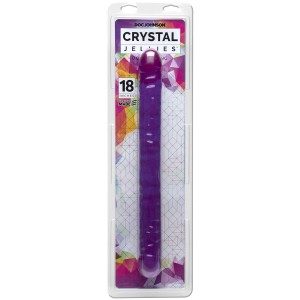 Crystal Jellies 18 Inch Double Do Purple