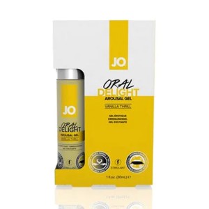Jo Oral Delight  Vanilla Stimulant 1 Floz / 30 Ml