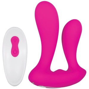 Adam & Eve Rechargeable Dual Entry Vibe Pink
