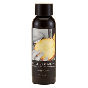 Edible Massage Oil Pineapple 2 Fl Oz / 60 Ml