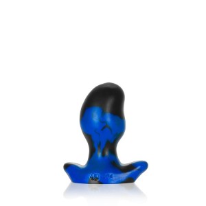Ergo, Buttplug Black Police Blue Swirl Small