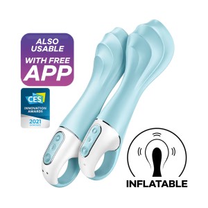 Air Pump Vibrator 5+ Blue