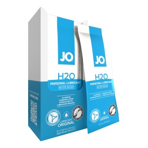 Jo H2o Foil Display Box Original Lubricant 0.34 Floz / 10 Ml
