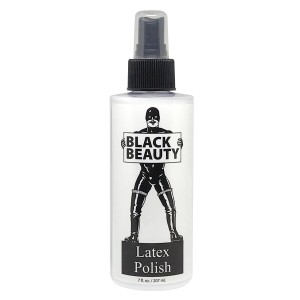 Black Beauty Latex Polish Spray Bottle 7 Oz