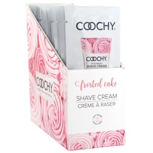 Shave Cream Frosted Cake 24pc | 15ml Foil Display