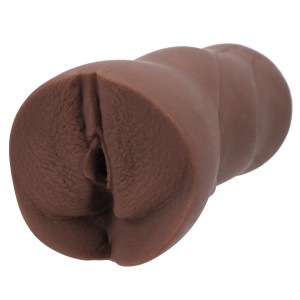 Doc Johnson Signature Strokers Jenna Foxx Ultraskyn Pocket Pussy Chocolate