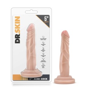 Blush Dr. Skin 5 Inch Mini Cock Beige