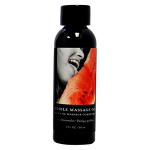 Edible Massage Oil Watermelon 2 Fl Oz / 60 Ml