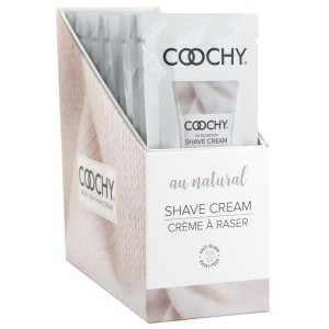 Shave Cream Au Natural 24pc | 15ml Foil Display
