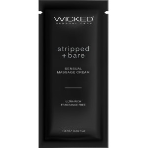 Stripped + Bare Massage Cream .34oz