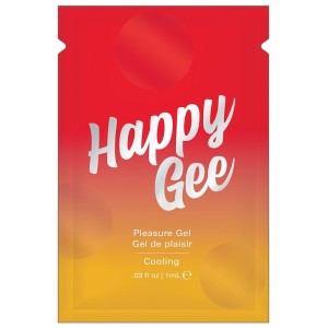 Happy Gee Gpot Cooling Pleasure Gel Foil 0.03 Fl Oz | 1 Ml