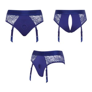 Harness Lingerie Diva L Night Blue