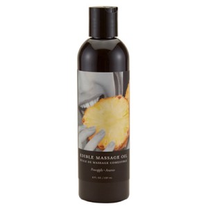 Edible Massage Oil Pineapple 8 Fl Oz / 237 Ml
