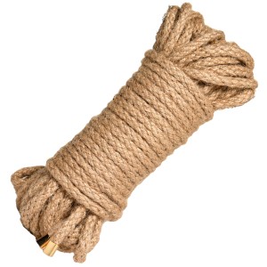 Premium Braided Jute Bondage Rope 50 Feet