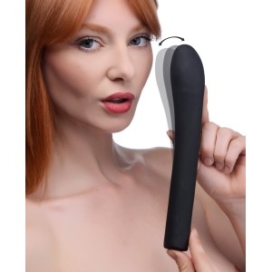 5 Star 9x Come-hither G-spot Silicone Vibrator Black