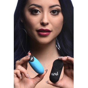 28x Grooved Silicone Vibrating Egg With Remote Control