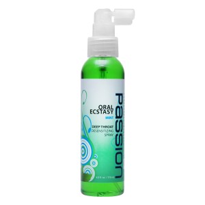 Oral Ecstasy Mint Flavored Deep Throat Numbing Spray- 4 Oz